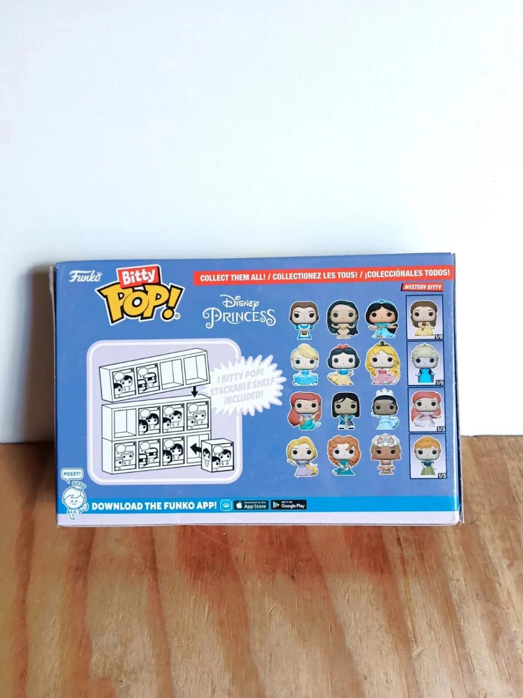 Paquete de 4 figuras Princess Funko Bitty Pop! Disney – photo 2